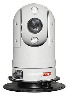 Câmera embarcada PTZ Powerconn